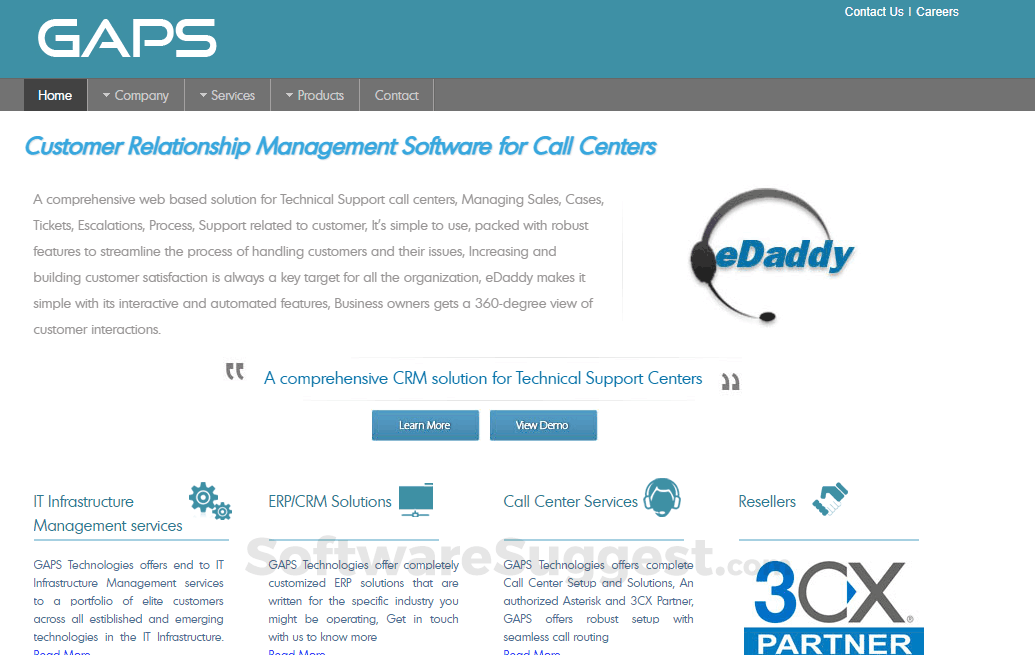 eDaddy CRM Screenshot1